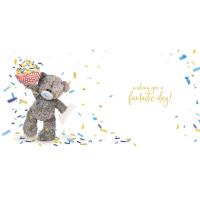 3D Holographic Birthday Sparkles Me to You Bear Card Extra Image 1 Preview